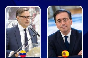 Venezuela y España abordan oportunidades de cooperación durante diálogo de sus cancilleres